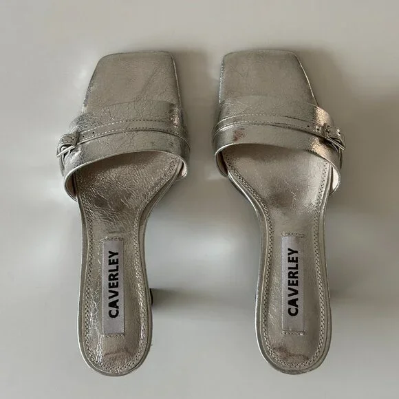 Caverley Silver Sandals - Picture 5 of 9